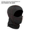 AOUTACC Balaclava Airsoft Mask, Style Airsoft Full Face Protective Mask, Silicone Mask for Outdoor/Airsoft/Hunting/Paintball/Cycling-Black view 2