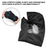 AOUTACC Balaclava Airsoft Mask, Style Airsoft Full Face Protective Mask, Silicone Mask for Outdoor/Airsoft/Hunting/Paintball/Cycling-Black view 3