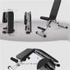 REMYS Weight Bench Adjustable Workout Bench Dumbbell Bench Fitness Equipment Home Abdominal Board Multifunctional Folding Gym Chair Black Weight Bench view 2