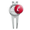 University of Cincinnati Primary Logo Golf Divot Repair Tool and Ball Marker view 2