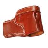 YT HOBBY Fast Draw Outside The Waist Band OWB Carry Handmade Leather Gun Holster (Brown - Right Hand, for Glock 26/27/28/33/39) view 3