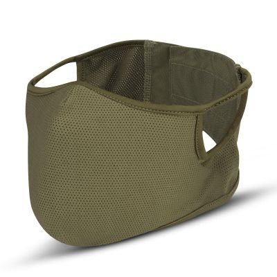 AOUTACC Shooting Mask,Half Face Silicone Mask,Multifunctional Riding Breathable Face Shield for Outdoor/BBS/Paintball/Shooting/CS Survival Game-Green(M)