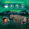 Monocular Night Vision, One-Handed Digital Night Vision, Thermal Imaging Night Vision, HD Night Vision, for Adults Bird Watching, Traveling, Hunting view 4