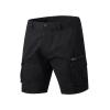 7 Inch Inseam Shorts Men Stretch Cotton Gym Shorts for Men 2023 Regular and Big & Tall Buckle Zipper Tooling Shorts with Pockets Outdoor Fashion Plus Size High Waist Shorts Black M view 1