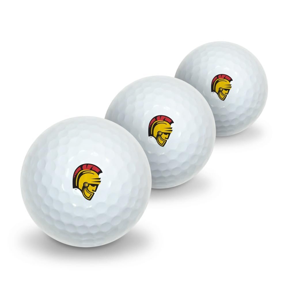 California State University Stanislaus Secondary Logo Novelty Golf Balls 3 Pack
