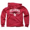 Wes and Willy College Jersey Kids (4-7) Long Sleeve Hooded T-Shirt (Oklahoma Sooners Red, 4) view 1