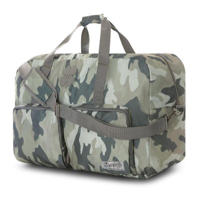 Lucky Travel Duffel Bags 85L, Gym Bag, Travel Bag & Large Duffle Bag for Men, Foldable Overnight Weekender Bags for Women & Men with Adjustable Shoulder Strap, Camo