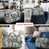 Lucky Travel Duffel Bags 85L, Gym Bag, Travel Bag & Large Duffle Bag for Men, Foldable Overnight Weekender Bags for Women & Men with Adjustable Shoulder Strap, Camo view 2