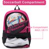 Hsmihair Soccer Bag-Soccer Backpack&Backpack for&Football Volleyball& Basketball,with Ball Compartment and Training Package view 3