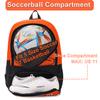 Hsmihair Soccer Bag-Soccer Backpack&Backpack for & Football Volleyball & Basketball,with Ball Compartment and Separate Cleat view 3