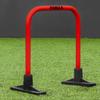 FORZA Soccer Pro Passing Arcs [4 Pack] - Grass/4G Pitches - Optional Bases (Without Bag, Red, with Base) view 1