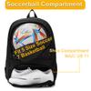 Hsmihair Soccer Bag-Soccer Backpack&Backpack for&Football Volleyball& Basketball,with Ball Compartment and Training Package view 3