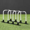 FORZA Soccer Pro Passing Arcs [4 Pack] - Grass/4G Pitches - Optional Bases (with Bag, White, with Base) view 1