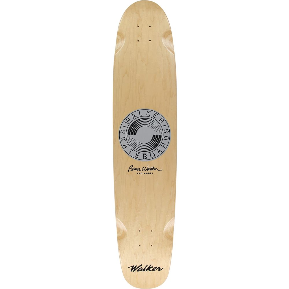 Walker Bruce Signature 42" Skateboard Deck -8.75x42 Natural Deck ONLY