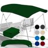 Universal 3 Bow Bimini Top Replacement Canvas, Bimini Top Canvas Only with Zip-On Storage Boot, 900D Marine Grade, Waterproof, Fadeproof Sun Shade Boat Canopy, No Frame, 54-60" W, Hunter Green view 1