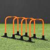 FORZA Soccer Pro Passing Arcs [4 Pack] - Grass/4G Pitches - Optional Bases (Without Bag, Orange, with Base) view 2