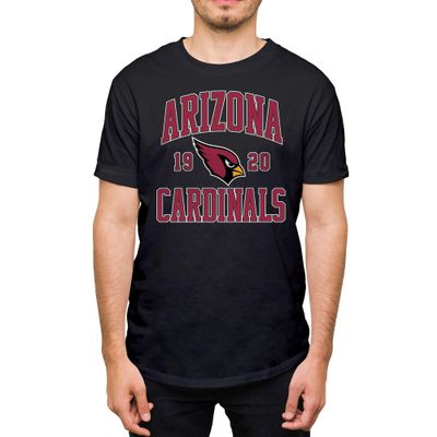 Hybrid Sports NFL - Arizona Cardinals - Established - Men's and Women's Short Sleeve T-Shirt - Size Large, Arizona Cardinals - Black
