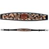 BAR H EQUINE Floral Hand Carved Horse Western Leather Wither Straps | Strap for Horses view 1