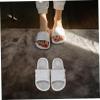 BESTOYARD Men's Adult 8 US Grey Open Toe Flat Heel Breathable PVC Casual Indoor/Outdoor SLIPPER view 3