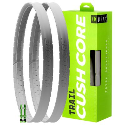 CushCore Trail Mixed Set - Bicycle Tire Insert, for All Riders, Designed for Flat Prevention, Lightweight Design, Helps Improve Ride Quality, Fits 2.1"-2.6" Tires (2-Pack, 27.5, 29")