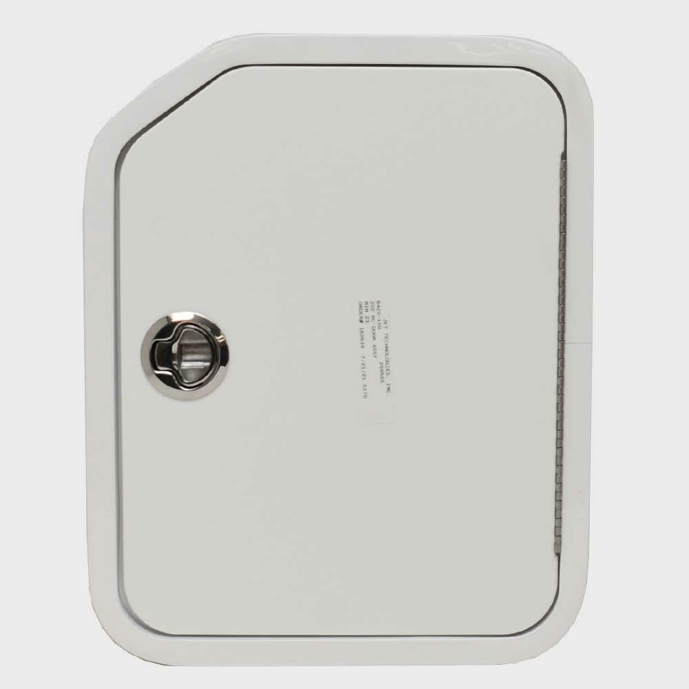 Jet Tech Boat Door Hatch 8420-100 | 202 RC White Starboard