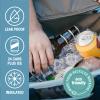 CleverMade Collapsible Insulated Cooler Bag  24 Can Leakproof Soft Cooler for Beach, Travel, Car  Shoulder Strap, Bottle Opener  Camo view 3