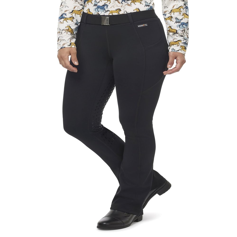 Kerrits Coolcore Full Leg Bootcut - Regular Black Size: S