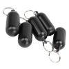 Airshi Floating Keychain, Easy to Recognize ABS Pill Shape Floating Keychain for Surf Fishing (Black) view 3