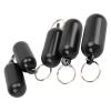 Airshi Floating Keychain, Easy to Recognize ABS Pill Shape Floating Keychain for Surf Fishing (Black) view 4