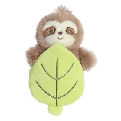 Ebba Playful Pocket Peekers Sonny Sloth Baby Stuffed Animal - Soft & Cuddly Toy - Interactive Playmate & Comforter - Brown 5.5 Inches