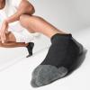 Feetures Elite Max Cushion No Show Tab Ankle Socks - Sport Sock with Targeted Compression - New Black, L (1 Pair) view 2