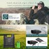 Head-Mounted Night Vision Goggles - lovpo Rechargeable Digital Infrared Night Vision Binoculars 1312FT 2.7" Screen Night Vision Goggles with Head Strap &32GB SD card and Card Reader for Hunting,Adults view 2