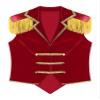 Manyakai Women Circus Ringmaster Tassel Jacket Coat Christmas Velvet Victorian Tailcoat Party Costume 2Red XX-Large view 4