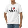 Abipuir Funny Womens Shirts I Love Vilas T Shirt Womens Funny Tshirts (Color : Colour, Size : X-Large) view 1