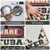 Door Mat Rug Beware of Tuba Player Rug Door Mat for Outside Entry Room Decore (Size : 40X60CM) view 3
