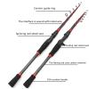 Fishing Poles Telescopic Fishing Rod Carbon Spinning Casting Lure Rod Fast Rod Fishing Goods Rod Caa De Pescar (Color : Red - Spinning, Size : 1.6m) view 3