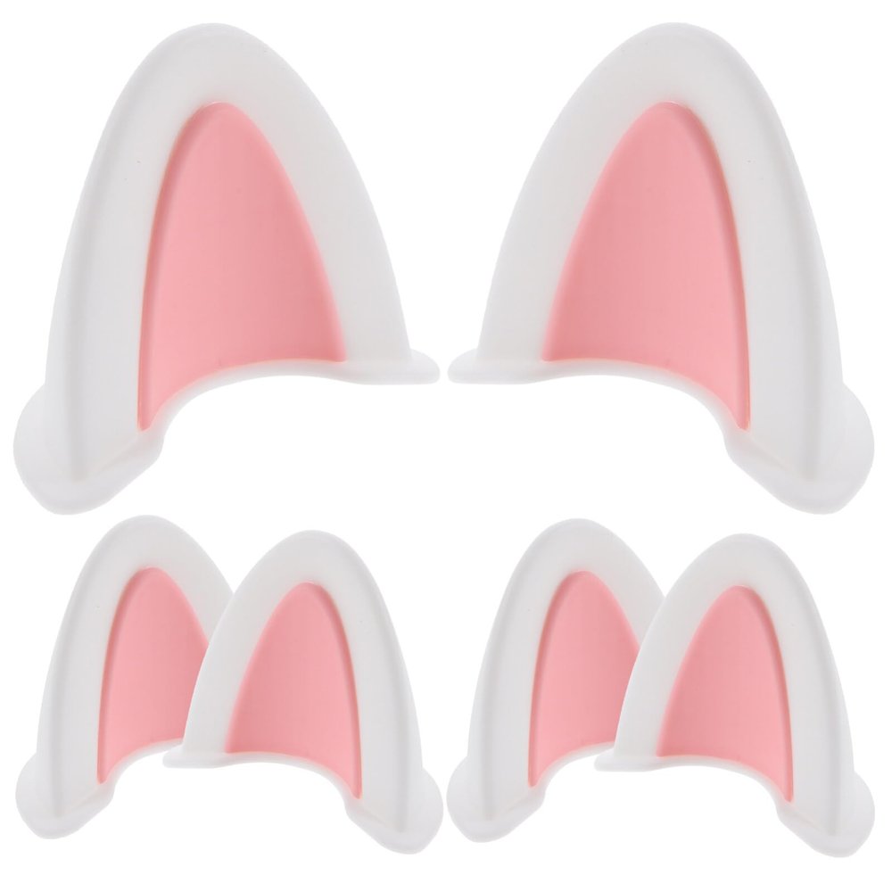 HOMSFOU Motorcycle Helmet Cat Ear Accessories 3 Pairs Self-Adhesive Kitten Ear Decorations for Scooter Bicycle Helmet Unique Ornament
