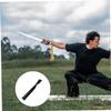 Cabilock Japanese Sword Carrying Pouch Durable Black Storage Bag for Chinese Swords Protective Design for Practice and Cosplay view 4