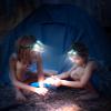 Aubllo Kids Headlamp - LED Dinosaur Headlamp with Adjustable Headband for Boys and Girls, 3 Lighting Modes - Perfect for Camping, Hiking, and Reading - Ages 3-12+ view 2