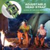 Aubllo Kids Headlamp - LED Dinosaur Headlamp with Adjustable Headband for Boys and Girls, 3 Lighting Modes - Perfect for Camping, Hiking, and Reading - Ages 3-12+ view 4