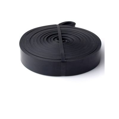 DANCOLOR Stretch Resistance Band Musculation Exercise Expande Elastic Bands for Fitness Sport Pilates Gym Equipment Skin-Friendly (Color : 1pc Black Band, Size : 208cm)