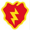 25th Infantry Division Sticker Army Decal, Morale Rank - Lightning Army Infantry Full Color Sticker Decal, CAR Automotive Truck Vehicle Tumbler Hardhat Helm Luggage Notebook Laptop Gift view 1