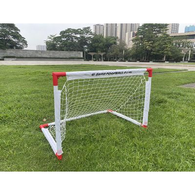 Portable Soccer Goal, A Backyard Pop-up Soccer Goal Net with Portable Tote Bag, Soccer Goal Target for Ages 6-10, Arcos De Futbol, Easy to Assemble, Complete with Ground Nails (S(3 Feet W2 Feet H))