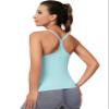 MathCat Workout Tank Tops for Women with Built in Bra, Sleeveless Gym Tops Seamless Racerback Athletic Yoga Shirts view 2