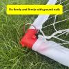 Portable Soccer Goal, A Backyard Pop-up Soccer Goal Net with Portable Tote Bag, Soccer Goal Target for Ages 6-10, Arcos De Futbol, Easy to Assemble, Complete with Ground Nails (M(4 Feet W3 Feet H)) view 4