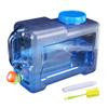 Orgonite 12L Portable Water Container with Faucet, BPA Free, Reusable, Durable, Waterproof, Easy to Clean, Suitable for Camping, Hiking, Emergency Water Storage view 1