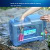 Orgonite 12L Portable Water Container with Faucet, BPA Free, Reusable, Durable, Waterproof, Easy to Clean, Suitable for Camping, Hiking, Emergency Water Storage view 2