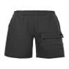 Linjinx Kids Boys Cargo Shorts Elastic Waist Athletic Short with Pocket Outdoor Camping Hiking Shorts Black 5-6 Years view 1