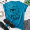 EVERTREE CLOTHING Poodle Mom T-Shirt, Unisex Women's Shirt, Standard Poodle Owner, Best Dog Mom Gift, Heather Blue, Small view 4