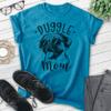 EVERTREE CLOTHING Puggle Mom T-Shirt, Unisex Women's Shirt, Puggle Owner, Best Dog Mom Gift, Heather Blue, X-Large view 2